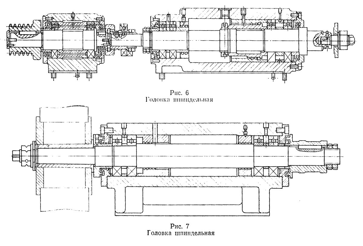 Головка шпинделя верстата СІП-800 Головка шпинделя верстата СІП-800